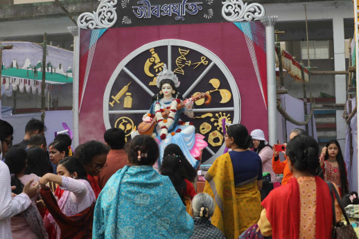 Saraswati Puja begins