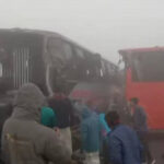 Dhaka-Rangpur highway: 25 hurt as six vehicles crash amid dense fog