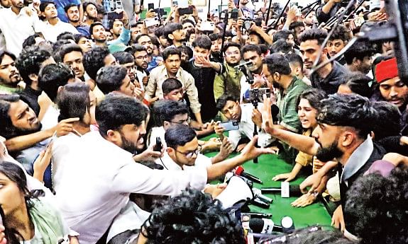 Scuffle mars launch of new student org