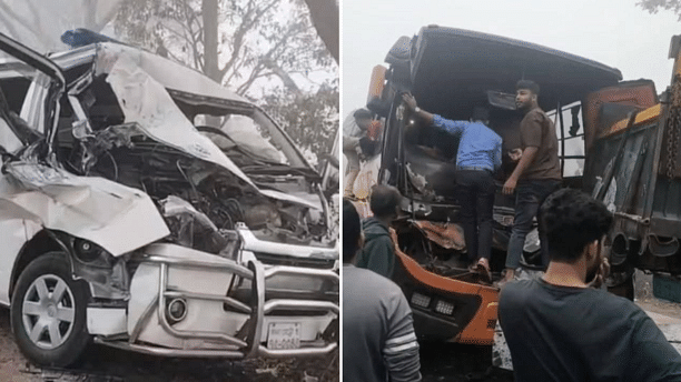 Dense fog causes multiple accidents on Dhaka-Chattogram highway