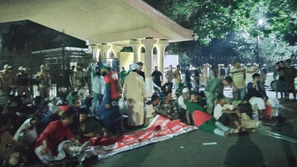 3-point demand: Uprising injured announce all-night sit-in in front of CA office