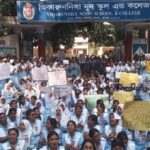 Viqarunnisa students demand justice for rape victims