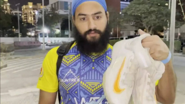 Iyer surprises net bowler Jaskiran by gifting him a pair of shoes