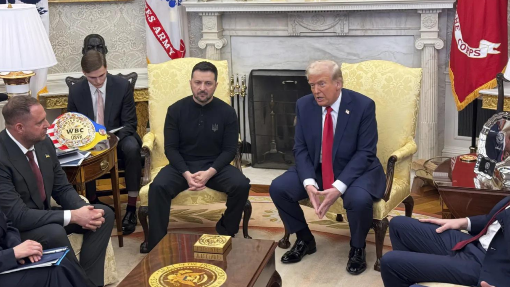 Oval office confrontation: Trump-Zelenskyy meet signals limits of western power