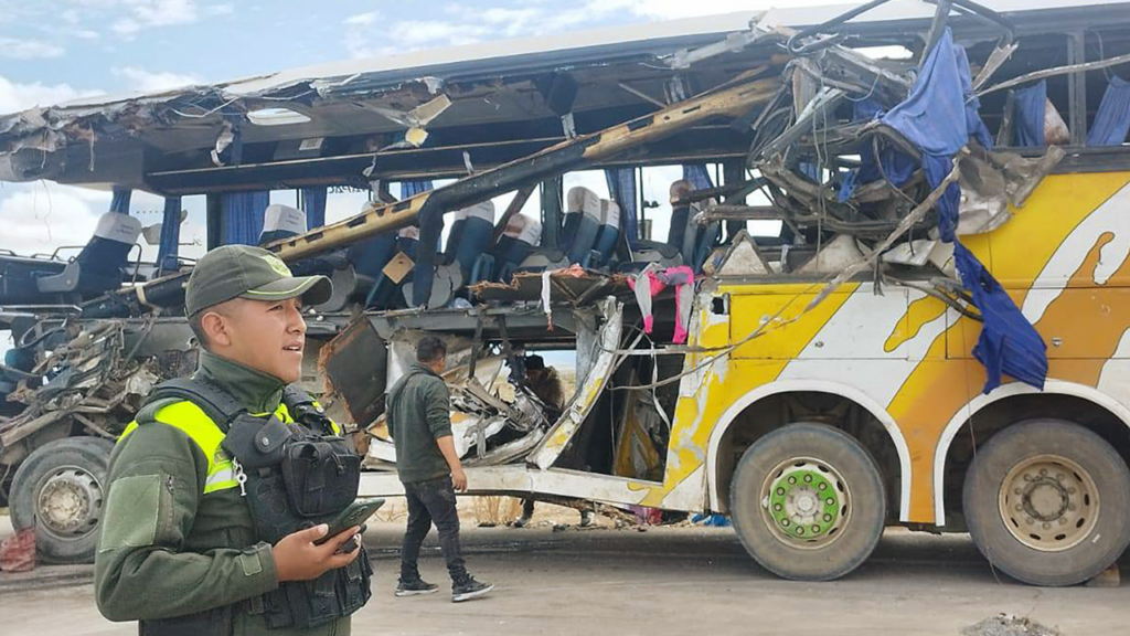 Two passenger buses collide, killing at least 37 in Bolivia: Police