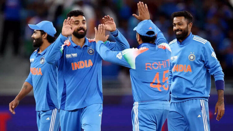 Champions Trophy: India beat New Zealand to set up semifinal with Australia