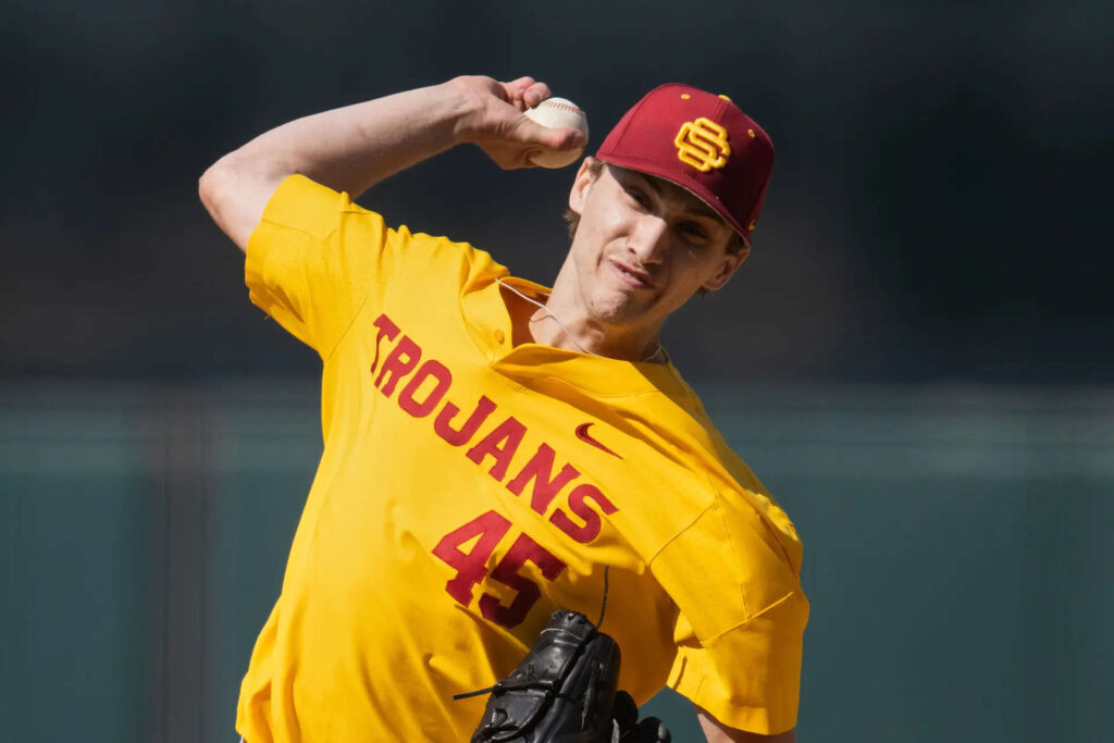 Jaden Agassi charts his own path in baseball, pitching for Germany