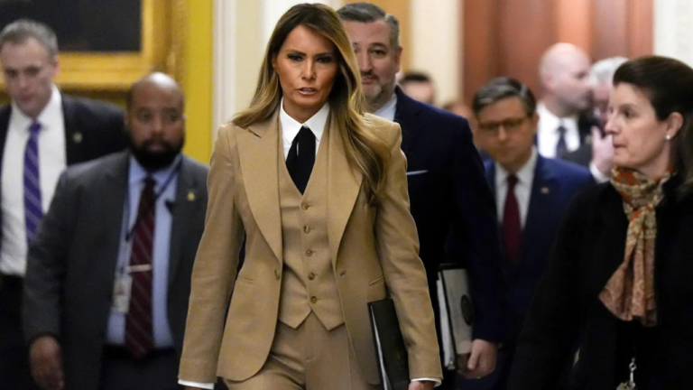 Melania Trump pushes for online safety bill, calls revenge porn 'heartbreaking' in first Capitol Hill appearance