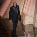 Why Morgan Freeman wore a black glove at the Oscars