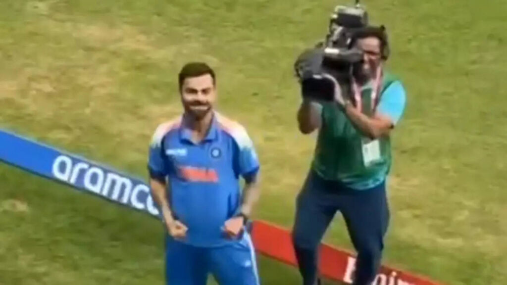 WATCH: Virat's million-dollar expression looking at Anushka