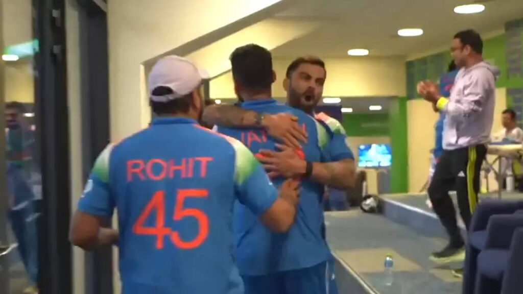 WATCH: What Virat told Rohit just before India won CT semis