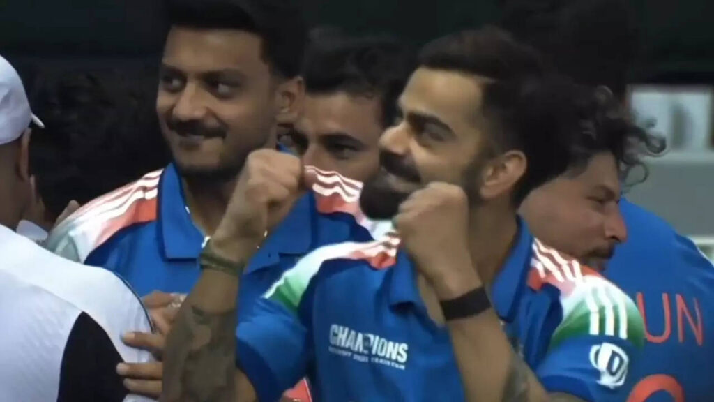 WATCH: Virat's unbridled joy after India's win over Australia